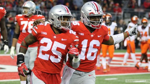 Mike Weber and J.T. Barrett
