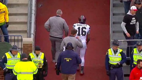 J.T. Barrett exits