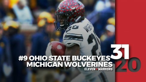 Statagram: Ohio State 31, Michigan 20