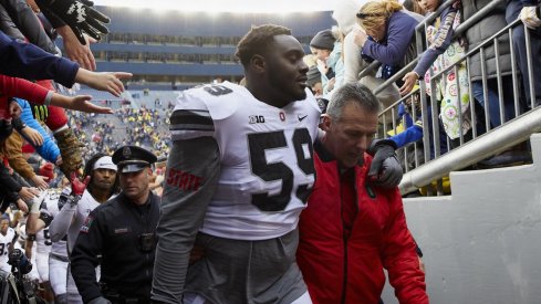 Isaiah Prince and Urban Meyer