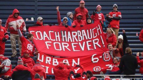 Frank from Toledo strikes again with a sign celebrating Urban Meyer's dominance over Michigan