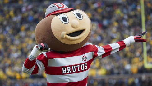 Brutus Buckeye at Michigan Stadium