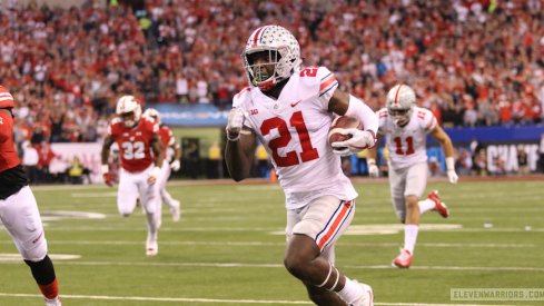 Parris Campbell turned a bubble screen into a 57-yard touchdown.