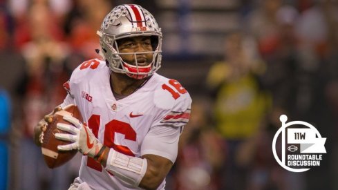 It's hard to believe but just 60 minutes remain in J.T. Barrett's Ohio State career. (Photo: Trevor Ruszkowski-USA TODAY Sports)
