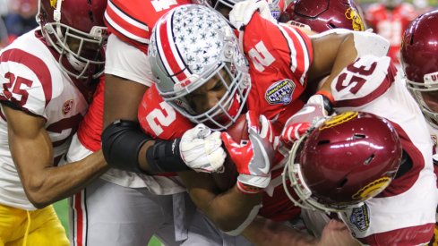 J.K. Dobbins vs. USC in the Cotton Bowl