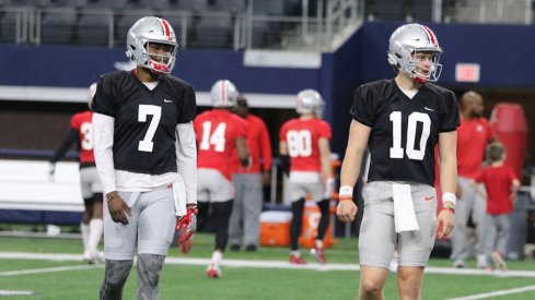 Dwayne Haskins and Joe Burrow