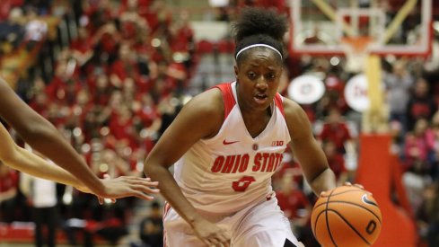 Kelsey Mitchell became the Big Ten's all-time leading scorer.