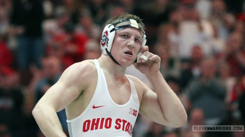 Ohio State 197-pounder Kollin Moore earned a top pre-seed ahead of the Big Ten Wrestling Championships.