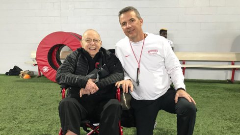 Urban Meyer and Earle Bruce