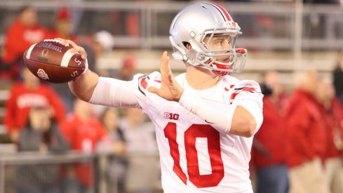 Joe Burrow is still battling for the starting job.