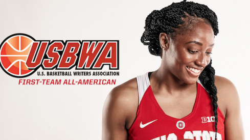 Kelsey Mitchell named first team All-American.