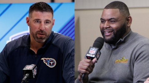 Mike Vrabel and Orlando Pace