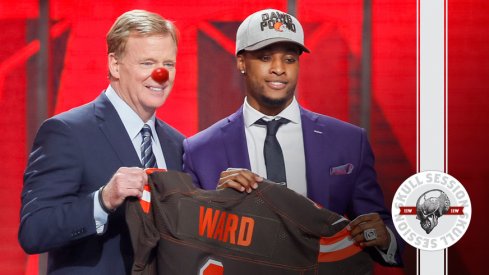 Denzel Ward drafted for the April 27 2018 Skull Session