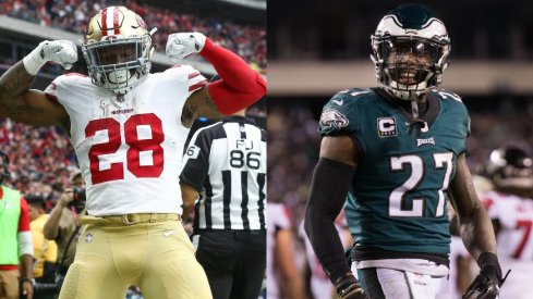 Carlos Hyde and Malcolm Jenkins