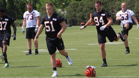 Nick Seme, Sam Hubbard and Billy Price