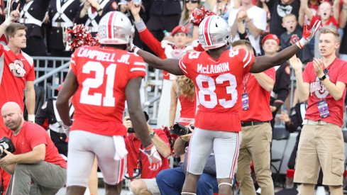 Parris Campbell and Terry McLaurin are entering their third years.