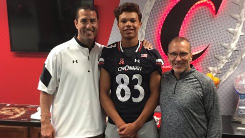 Three-star Fairfield native Erick All could turn into an option for the Buckeyes at tight end.