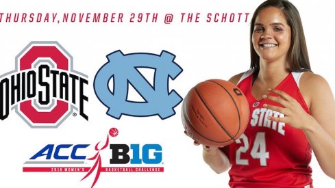 Ohio State will host North Carolina.