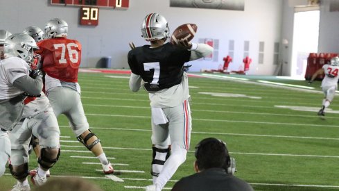 Dwayne Haskins will take the reins of Ohio State's offense this fall, thanks in large part to his ability to drive the ball downfield.