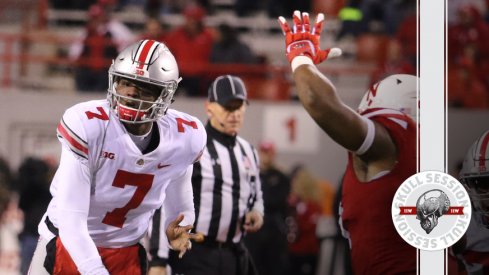 Dwayne Haskins throws a rope to the June 26 2018 Skull Session