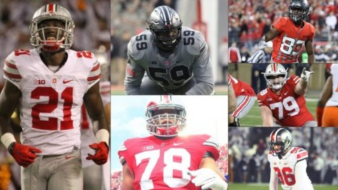 Parris Campbell, Isaiah Prince, Demetrius Knox, Terry McLaurin, Brady Taylor and Sean Nuernberger lead Ohio State's senior class.