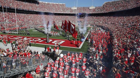 Ohio Stadium prior to last season's game against UNLV