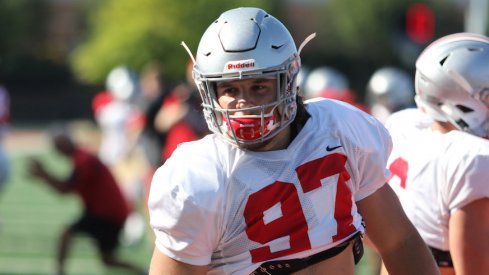 Nick Bosa during 2017 fall camp