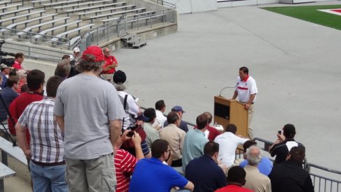 Former Ohio State head coach Luke Fickell