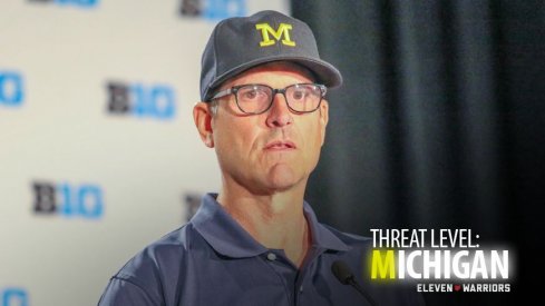 Michigan head coach Jim Harbaugh