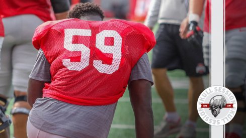 Isaiah Prince rests in today's skull session.