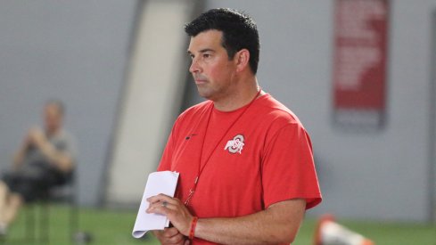 Ohio State acting head coach Ryan Day joined the weekly B1G coaches teleconference call Tuesday morning.