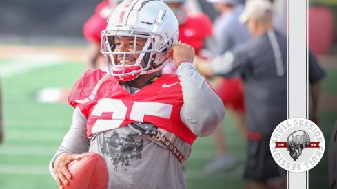 Mike Weber is happy to be in the Wednesday Skull Session.