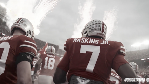 Dwayne Haskins leads the team in the shoe.