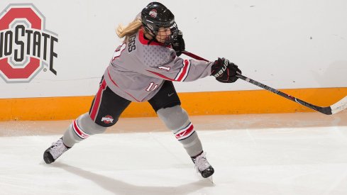 Tatum "Maverick" Skaggs struck twice in Ohio State's win over Quinnipiac on Saturday.