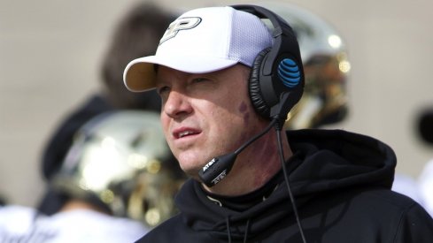 Purdue coach Jeff Brohm