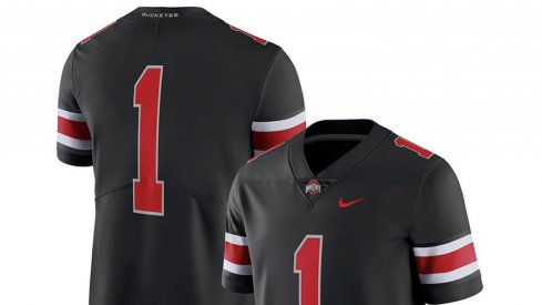 The black jersey Ohio State will wear against Nebraska is on sale.