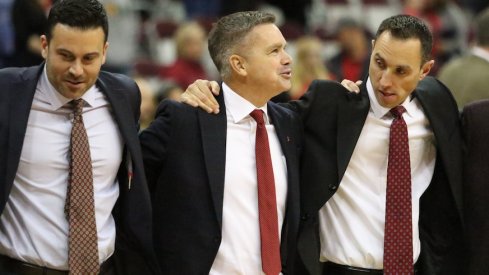 Ryan Pedon, Chris Holtmann and Mike Netti