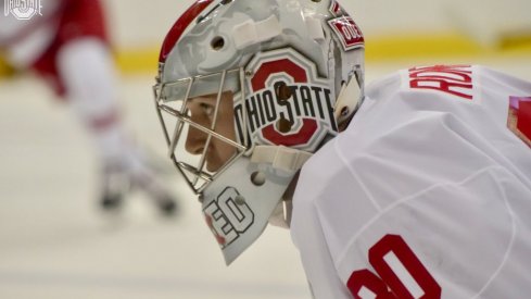 Buckeye goalie Sean Romeo is Big Ten Hockey's Third Star of the Week.