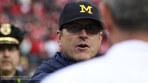 Jim Harbaugh is now 0–4 against Ohio State. Urban Meyer, on the other hand, is 7-0 against Michigan.