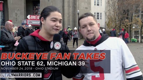 Buckeye Fan Takes: Ohio State 62, Michigan 39