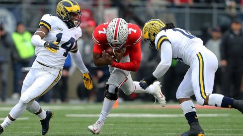 Dwayne Haskins on the move.
