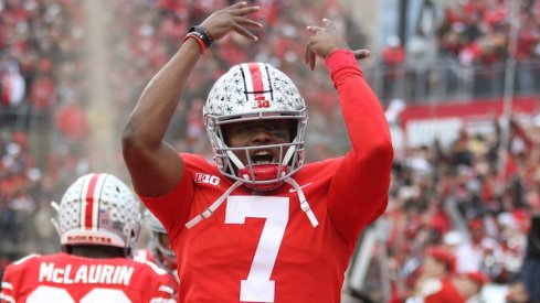 Dwayne Haskins win the silver football