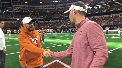 Tom Herman couldn't deliver against the Sooners in Arlington.
