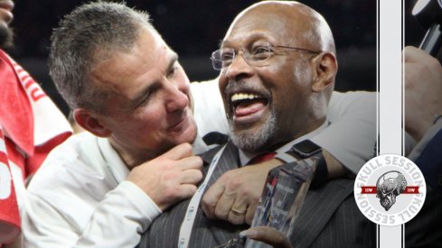 Archie Griffin and Urban Meyer seem delighted to win a Big Ten Championship in today's Skull Session.