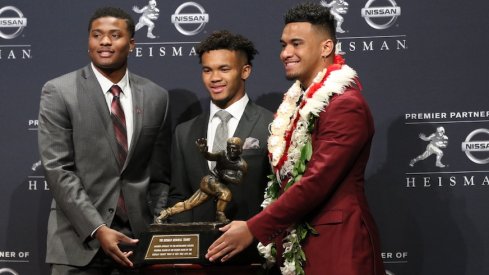 Dwayne Haskins, Kyler Murray and Tua Tagovailoa
