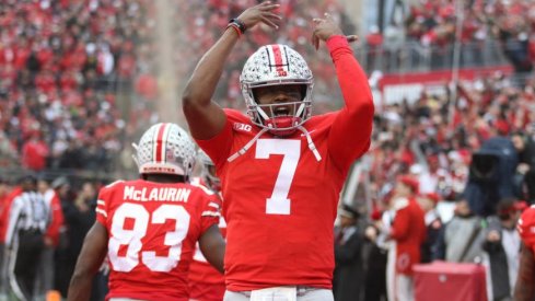 Ohio State quarterback Dwayne Haskins