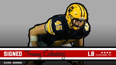 Tommy Eichenberg signs with Ohio State.