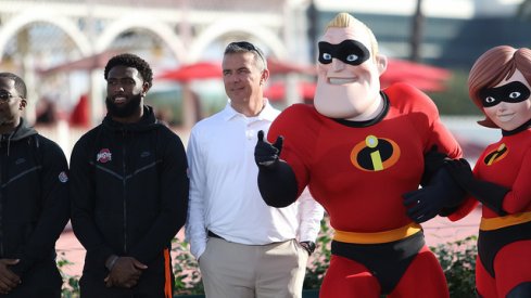 Mr. Incredible does makes an appearance.