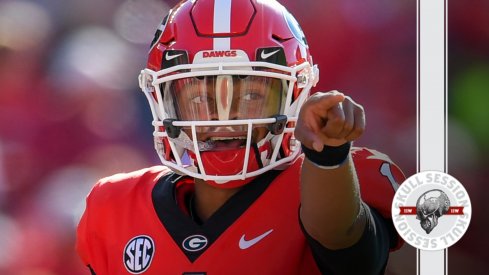 Justin Fields says hello in today's Skull Session.