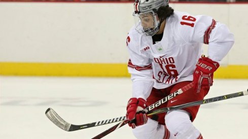 Freshman Quinn Preston recorded his first multi-point game as a Buckeye in a 7-7 tie at Michigan State.